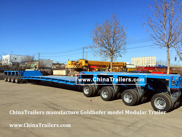 Goldhofer model Modular Trailer – ChinaTrailers, Modular Trailer and SPMT